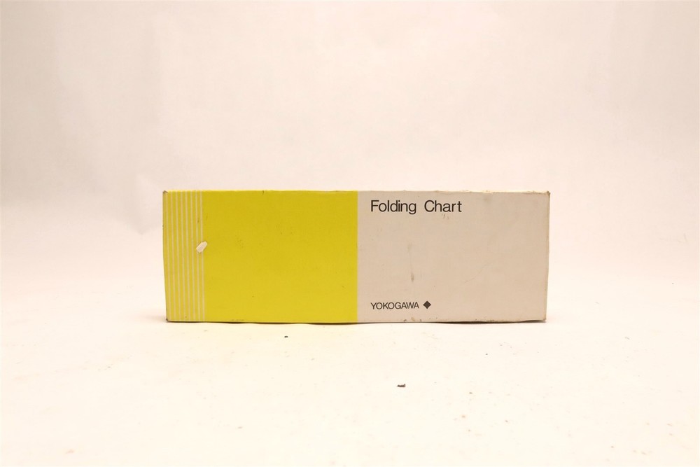 YOKOGAWA FOLDING CHART B9855AY