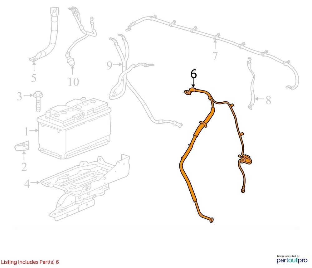 Battery Negative Cable- 2015 Chevy 23445424