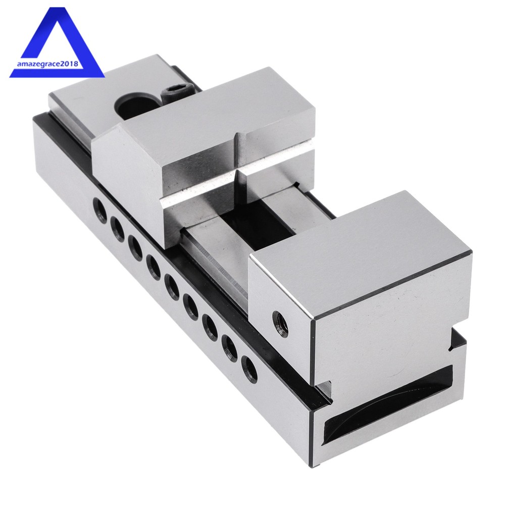 2'' High Precision Grinding Screwless Mini Insert Vise Toolmaker Steel .0005''