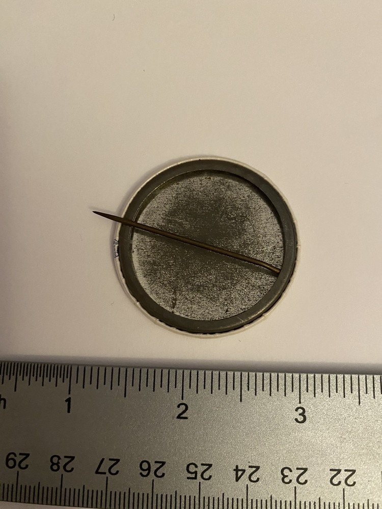 Molinari Supervisor Pin Back Button P150
