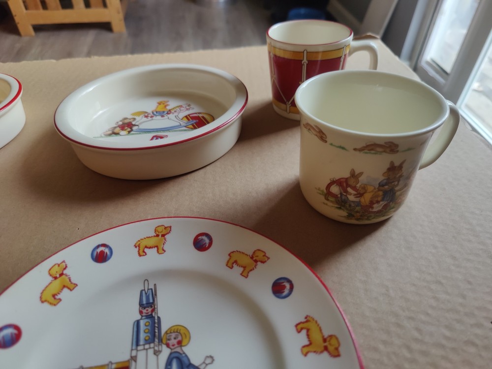 Dishes (Tiffany & Co., Roger Rabbit, Dansk)
