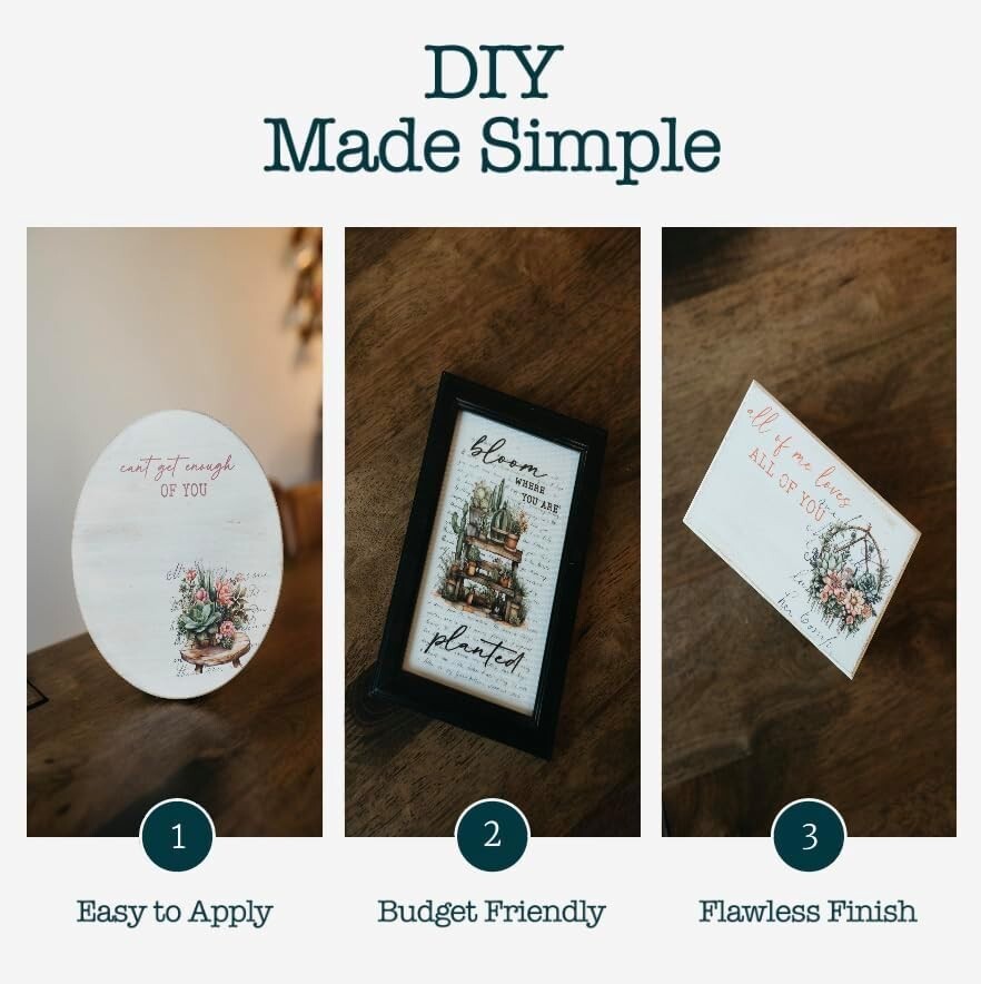 Rub on Transfers for Crafts