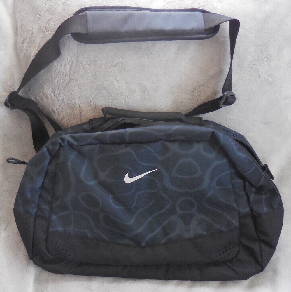 Nike Minimal Duffel Printed Bag 21L Unisex Medium Black/Anthracite/Silver