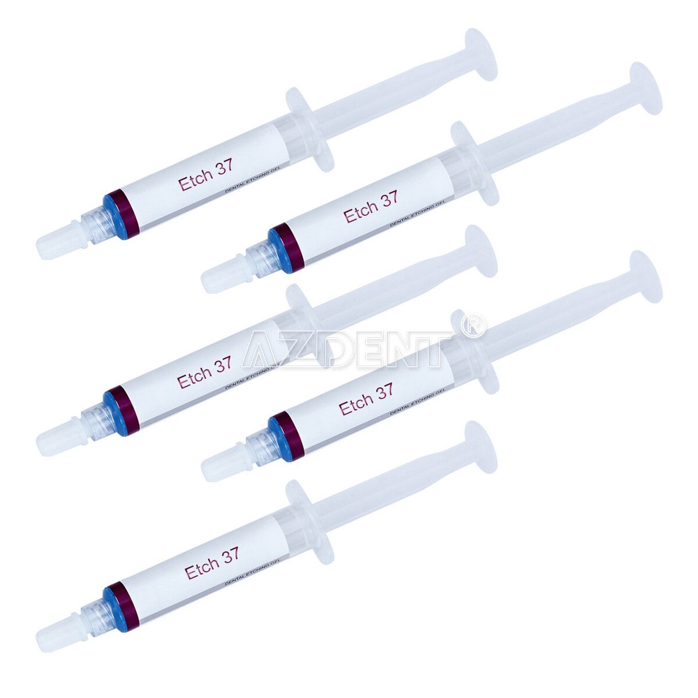Dental Etching Gel 37% etchant for enamel & dentin 5ml/syringe