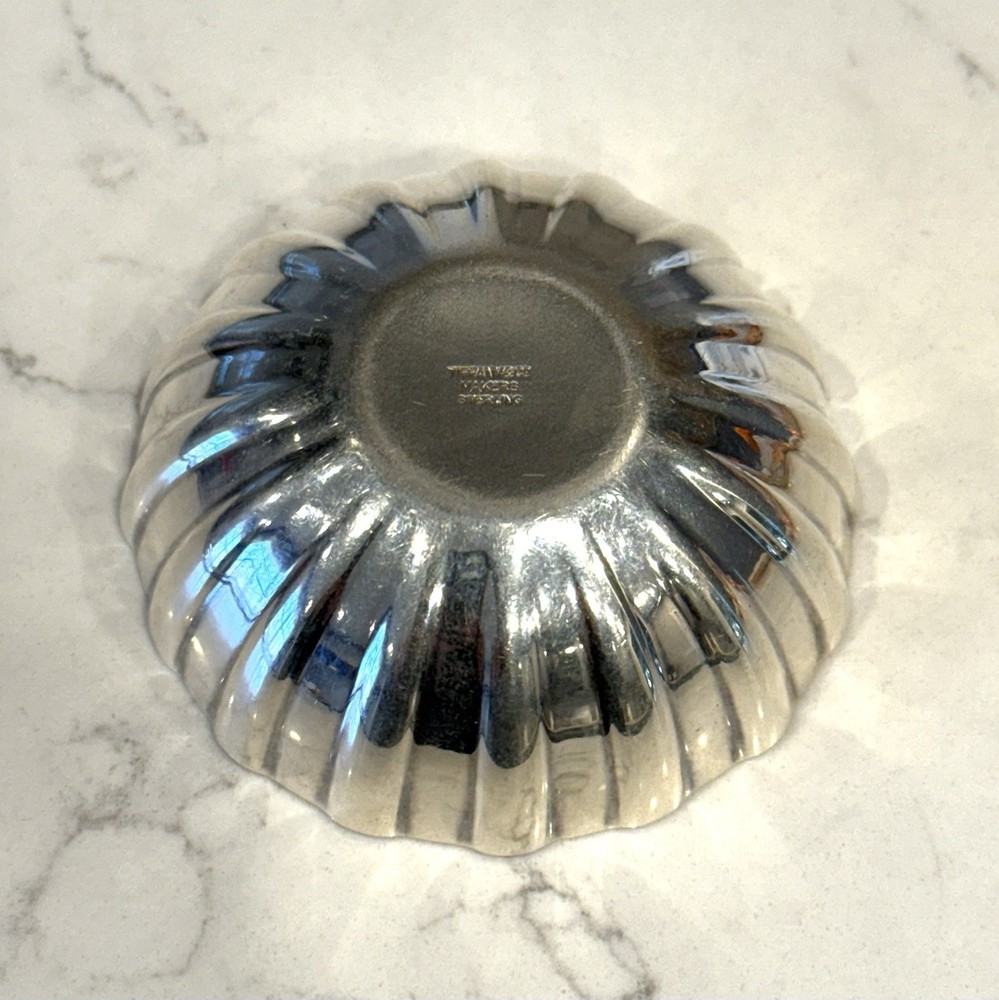 Tiffany & Co. Fluted Sterling Silver Bowl 2 3/4”
