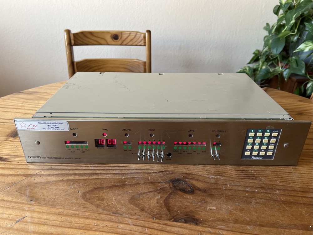 Rauland 2424 Programmable Master Clock