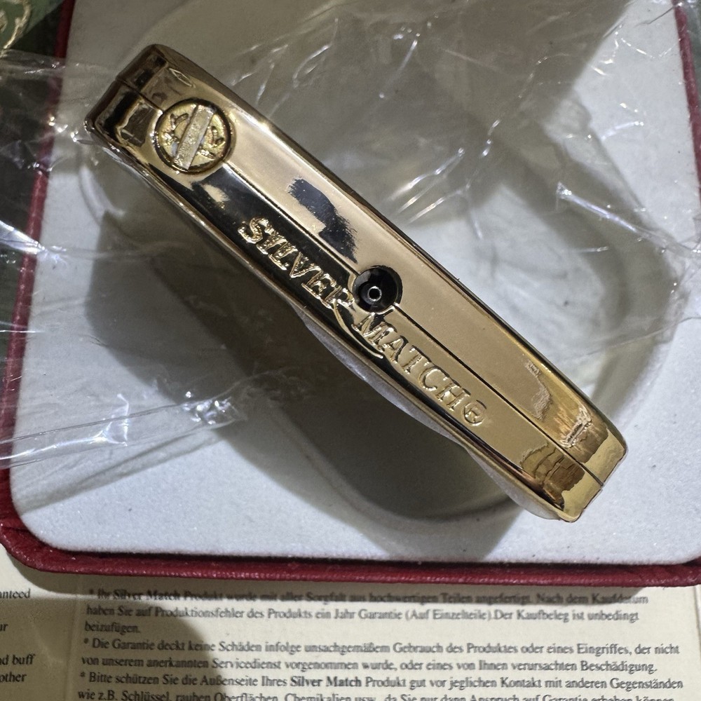 silver match vintage lighter Never Been Used