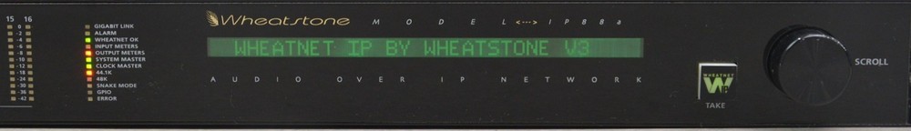 Wheatstone Blade IP88A Analog I/O Blade