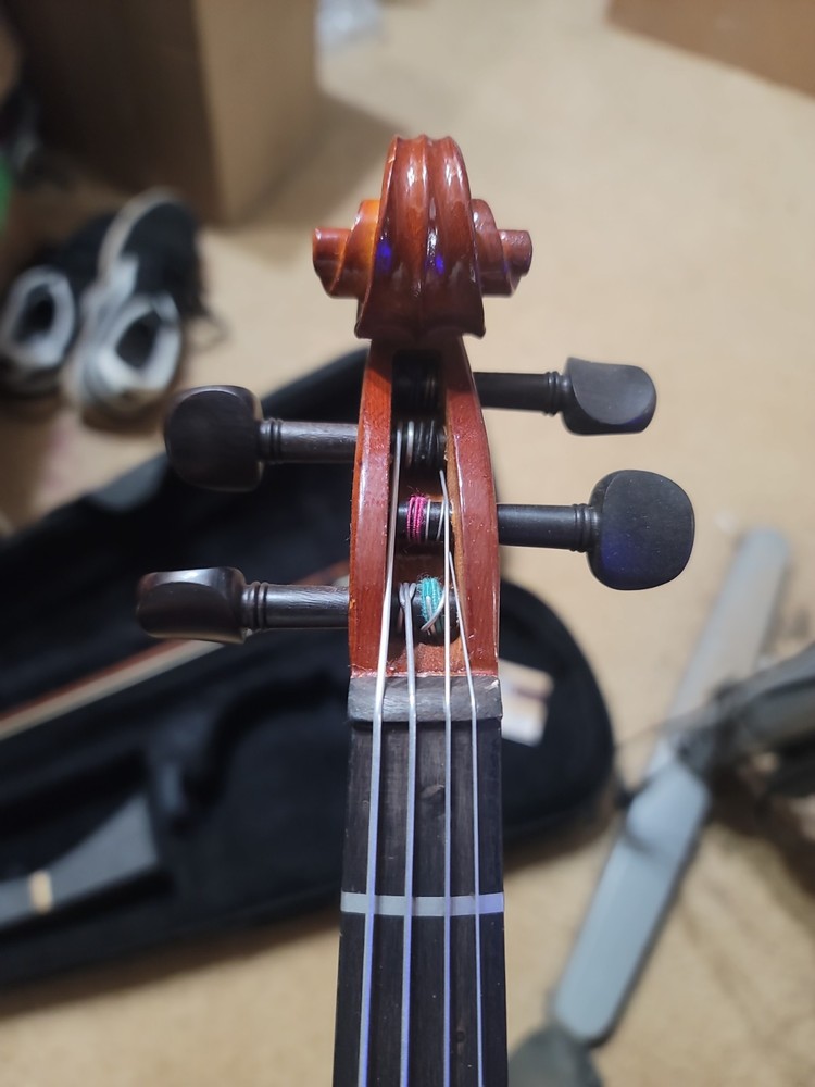 Full Size 4/4 Violin w/ Case Bow & Strings – Beginner Student Instrument