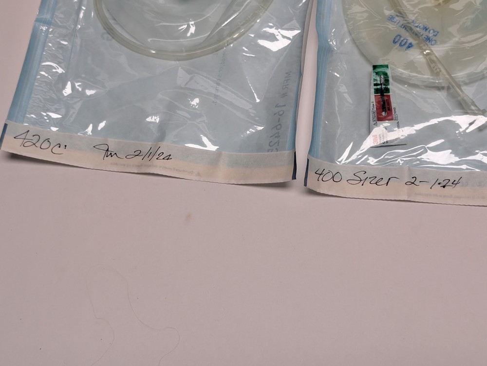 2 pcs. MENTOR 400CC & 420CC Silicon Sizer (USED).