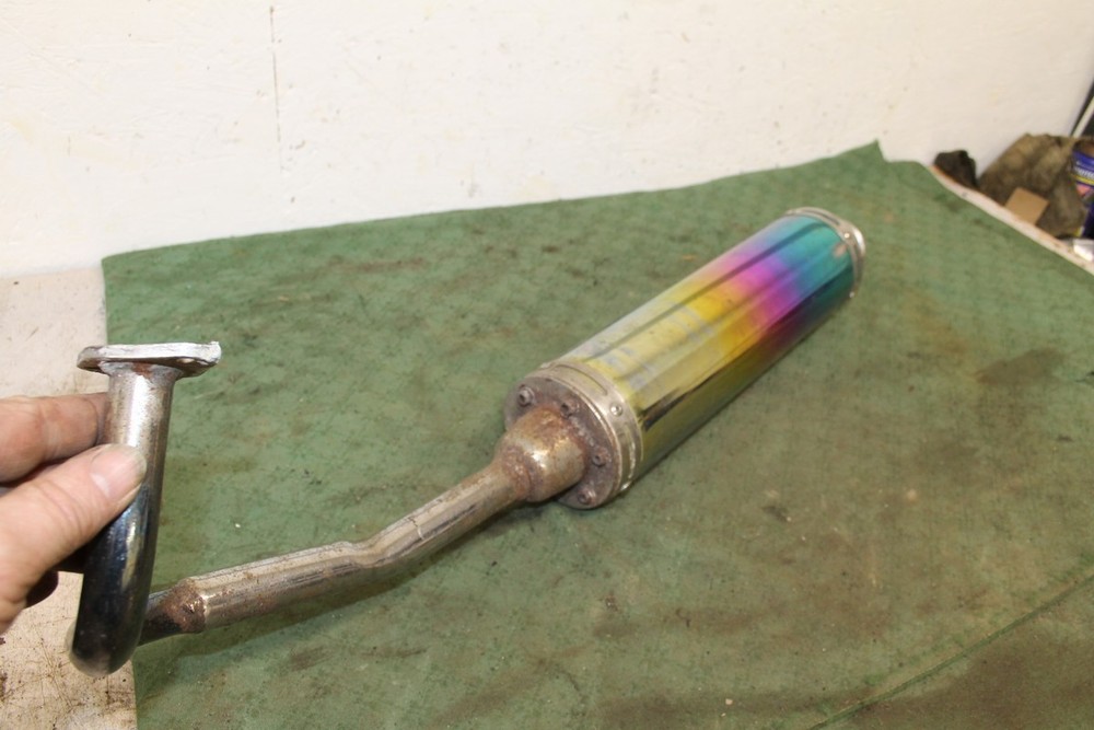 18571 UNKNOWN Complete Exhaust Pipe Muffler System Silencer