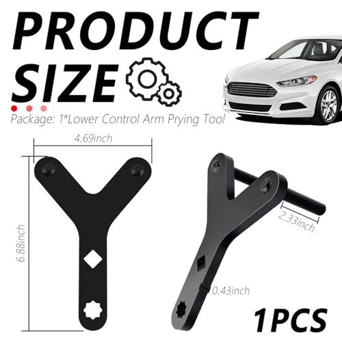 Upgraded Lower Control Arm Prying Tool,1/2" Drive Breaker Bar Control Arm
