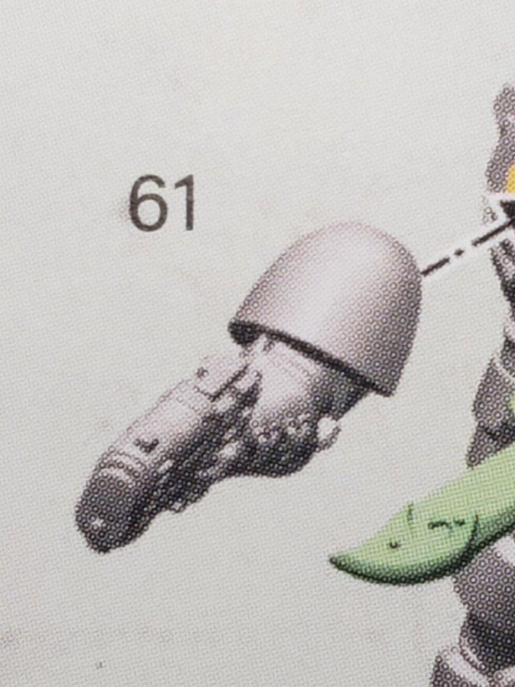 40k Space Wolves Bits Wolf Scout Kill Team Hunter Plasma Pistol Combat Blade #59