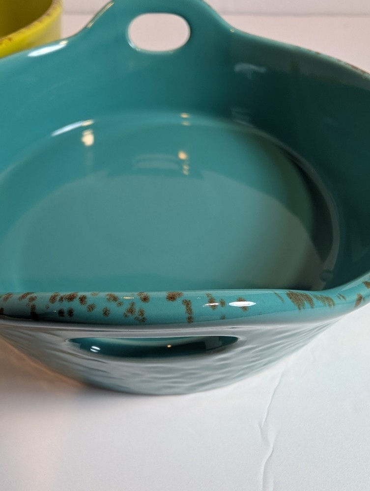 Nesting Bakeware Blue Jean Chef Set/Chef Aimee Blume 2 Piece