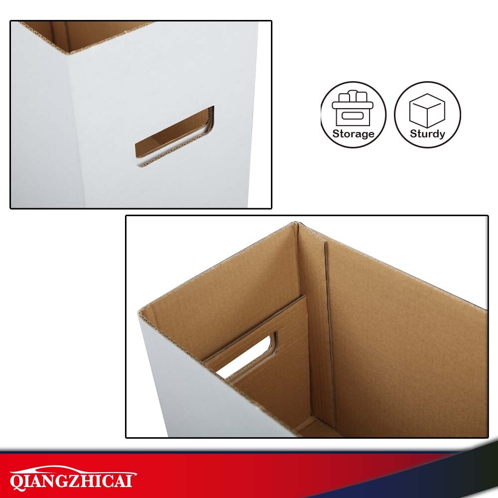 10Pc Comic Books Storage Boxes Short Holds 150-175 Stackable Durable Archive USA