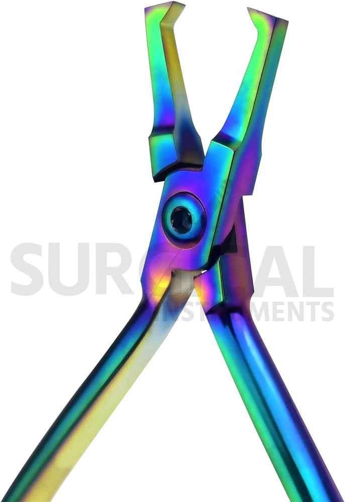 Rainbow Bracket Remover Pliers Straight Orthodontic Instruments German Grade
