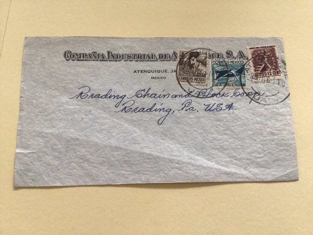 Mexico 1946 to  U. S.  postal cover Ref 64768