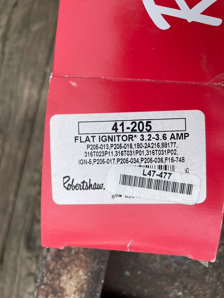 Robertshaw 41-205 Oven Igniter