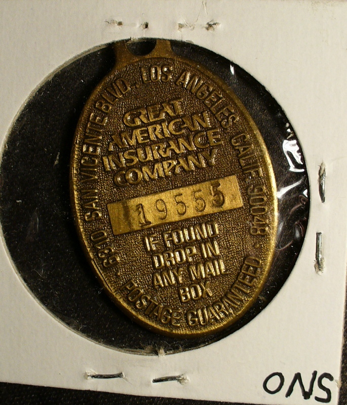 US Insurance Medals (2)