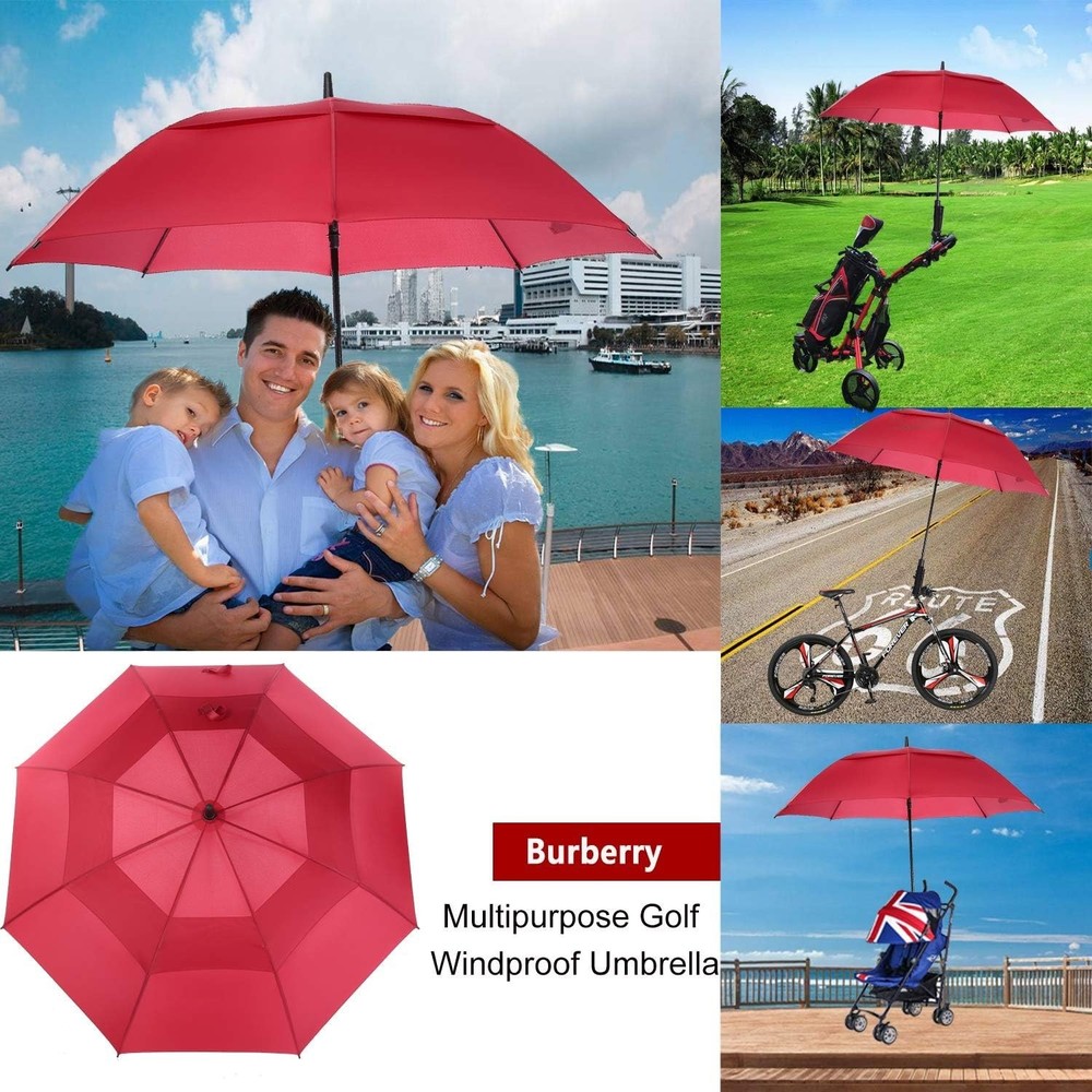 Extra Large Golf Umbrella 72 Inch - Windproof & Waterproof