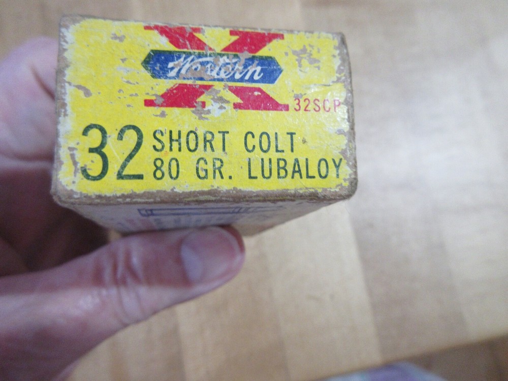 Empty Ammo Box Western 32 short Colt (w15) # 84