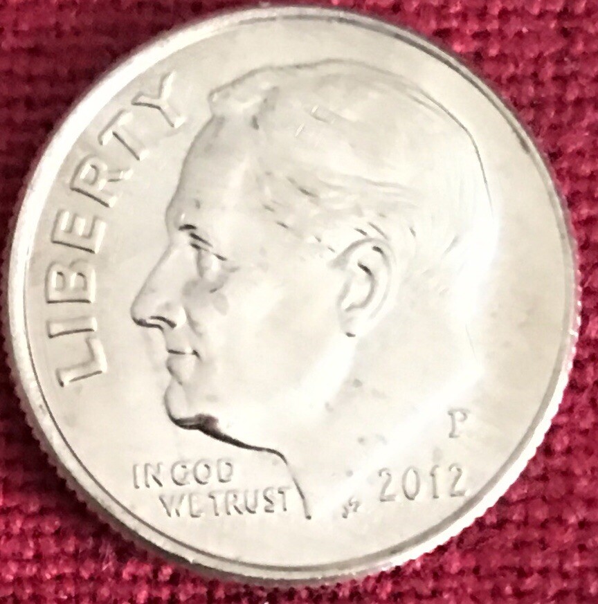 2012-P Roosevelt Dime BU From OBW