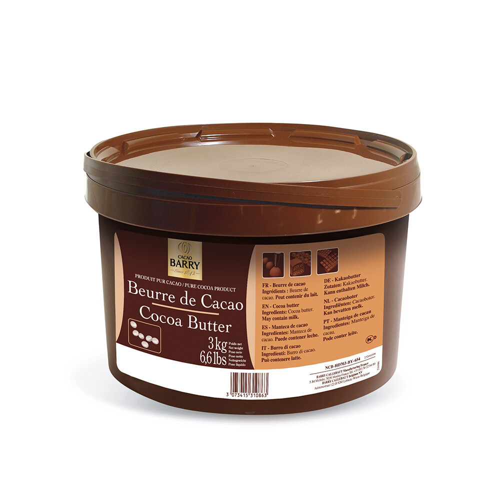 Cacao Barry 100% Pure Cocoa Butter Discs
