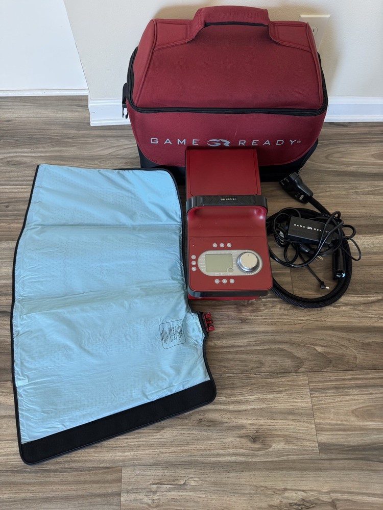 Game Ready Pro 2.1 + Accessories + Straight Knee Wrap - USED