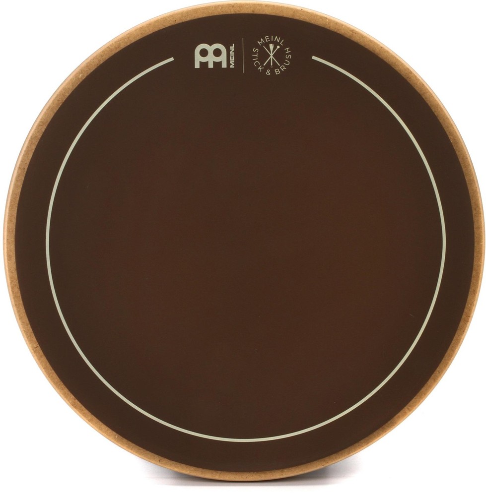Meinl Stick & Brush 12-inch Practice Pad (3-pack) Bundle
