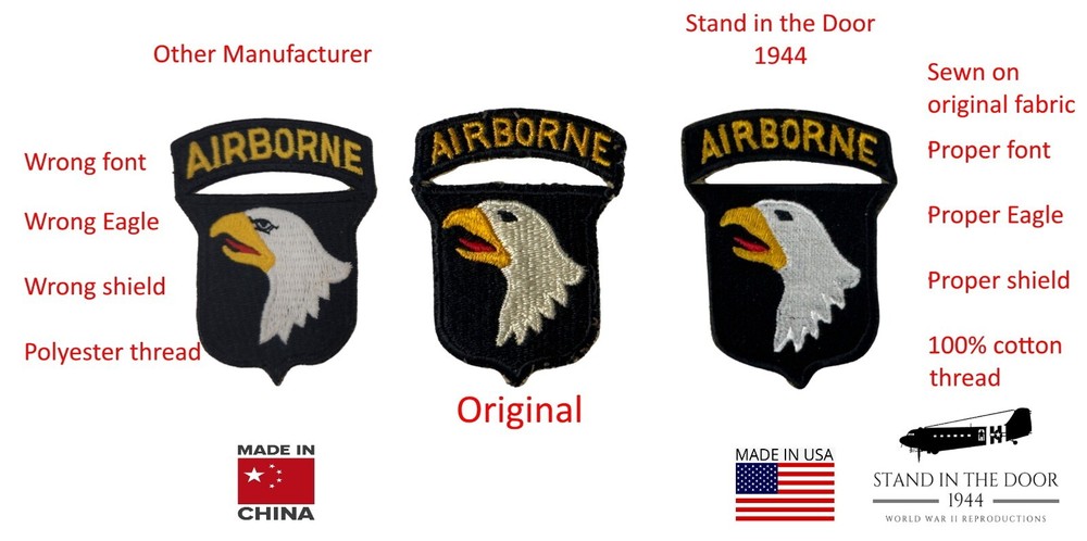 Type 3 101st Airborne Patch (repro)