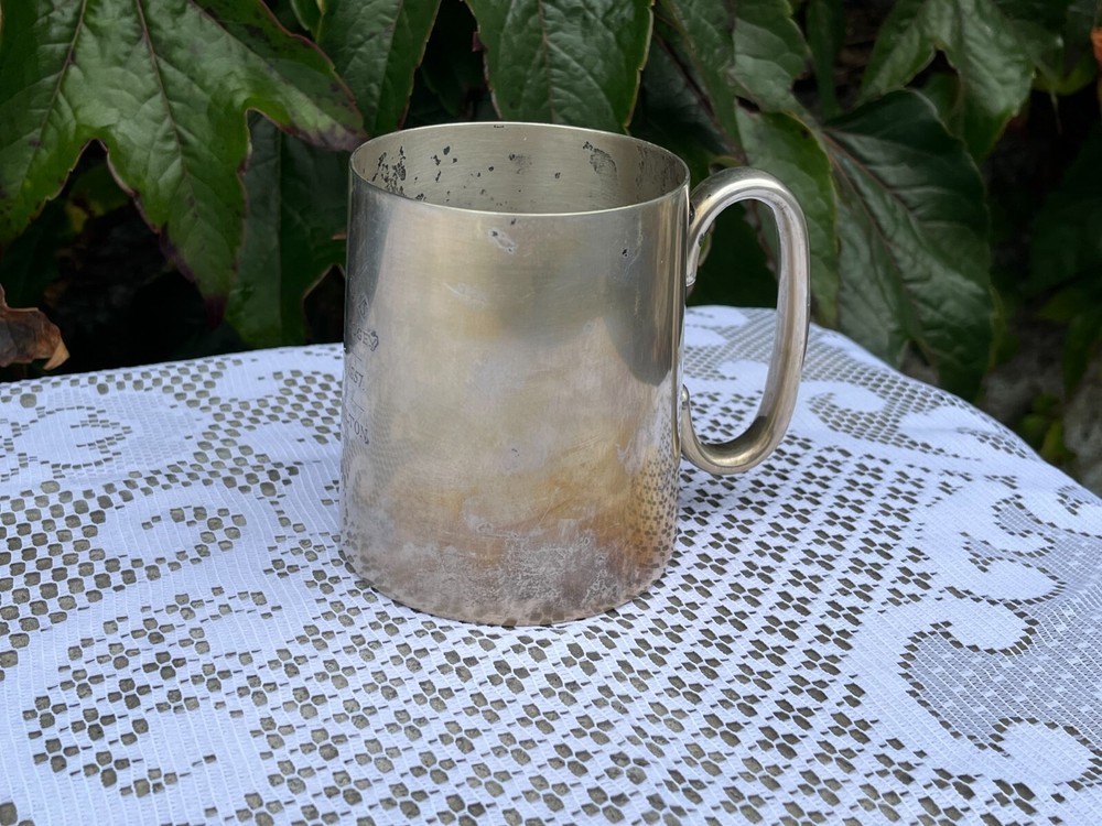 Vintage silver plated Golf Cup. dated 1957.