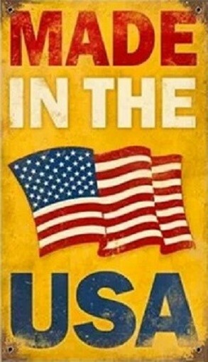 Made In The U.S.A. Fridge Magnet