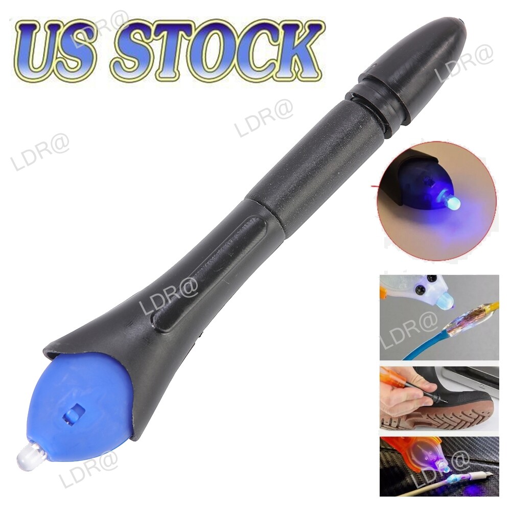 Quick 5 Second Fix UV Light Plastic Welding Repair Tool Glue Refill Liquid New