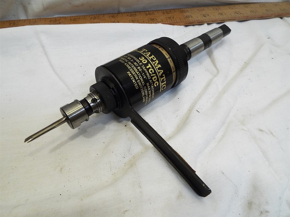 TIC Model 30TC/DC 3/8-24 Mount Reversible Lathe CNC Tapping Head Attachment 30