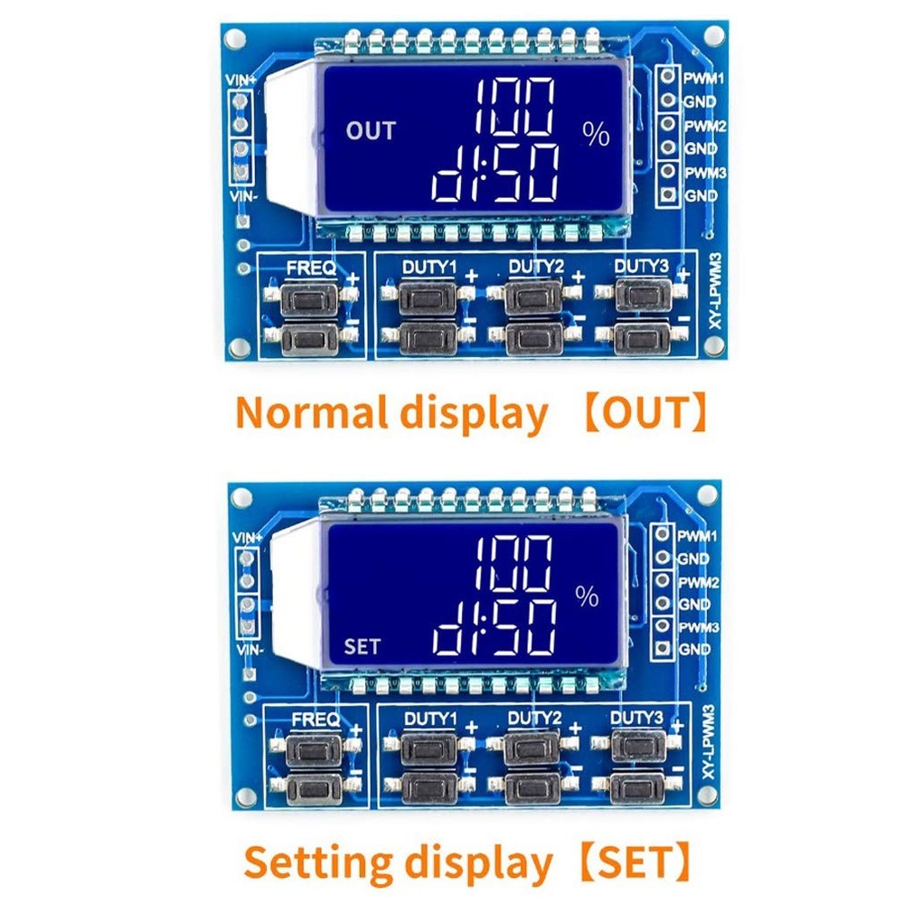 PWM Signal Generator Module with Display