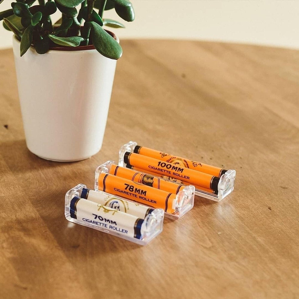 ZIG-ZAG Roller Machine 70mm Size (12-Pack) Herb Roller Machine Cigarette Roller
