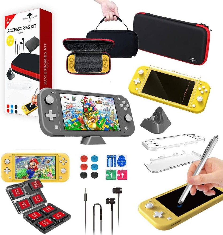 Switch Lite 12 in 1 Accessories Kit For Nintendo Switch Lite Console