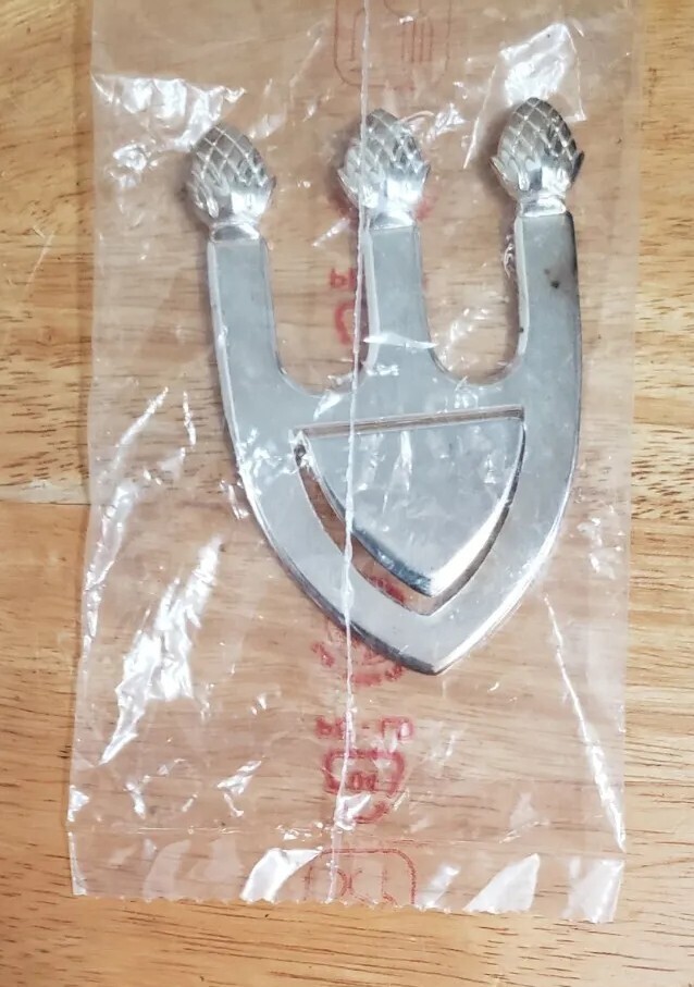 Sheffield Silverplate Place Card Holder