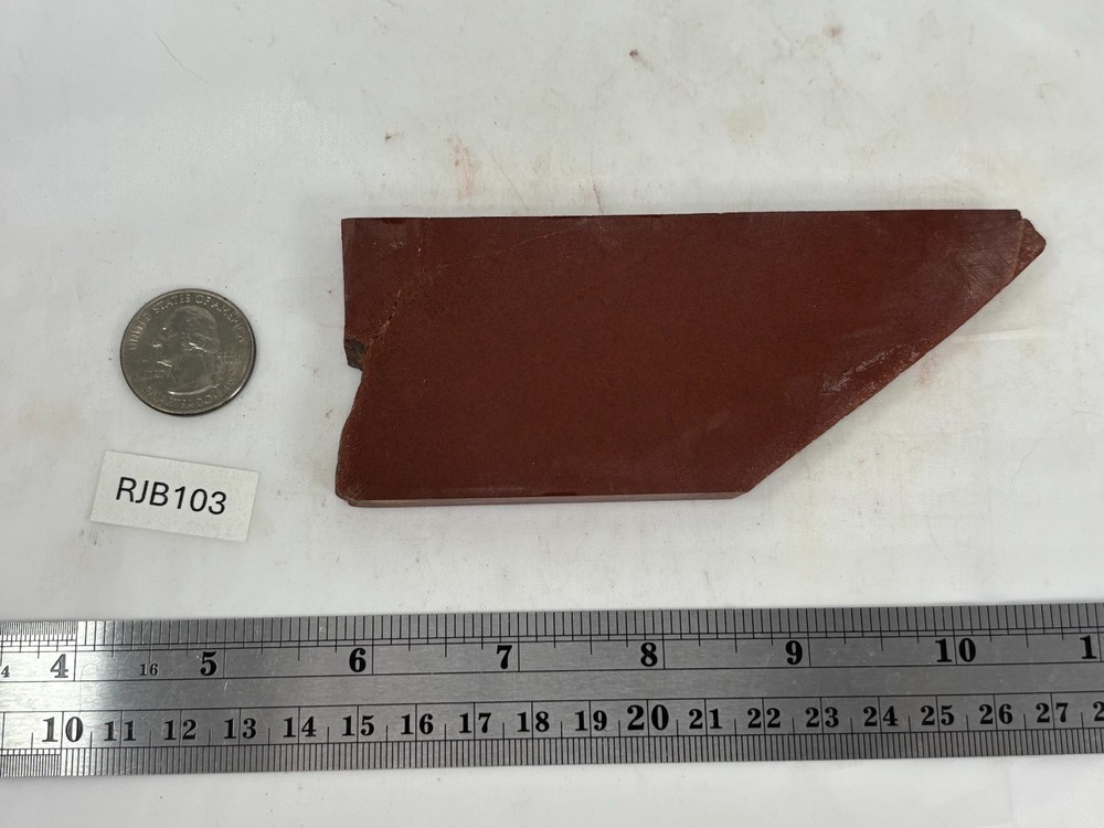 Red Jasper slab Cabbing Lapidary Combo ship Avail