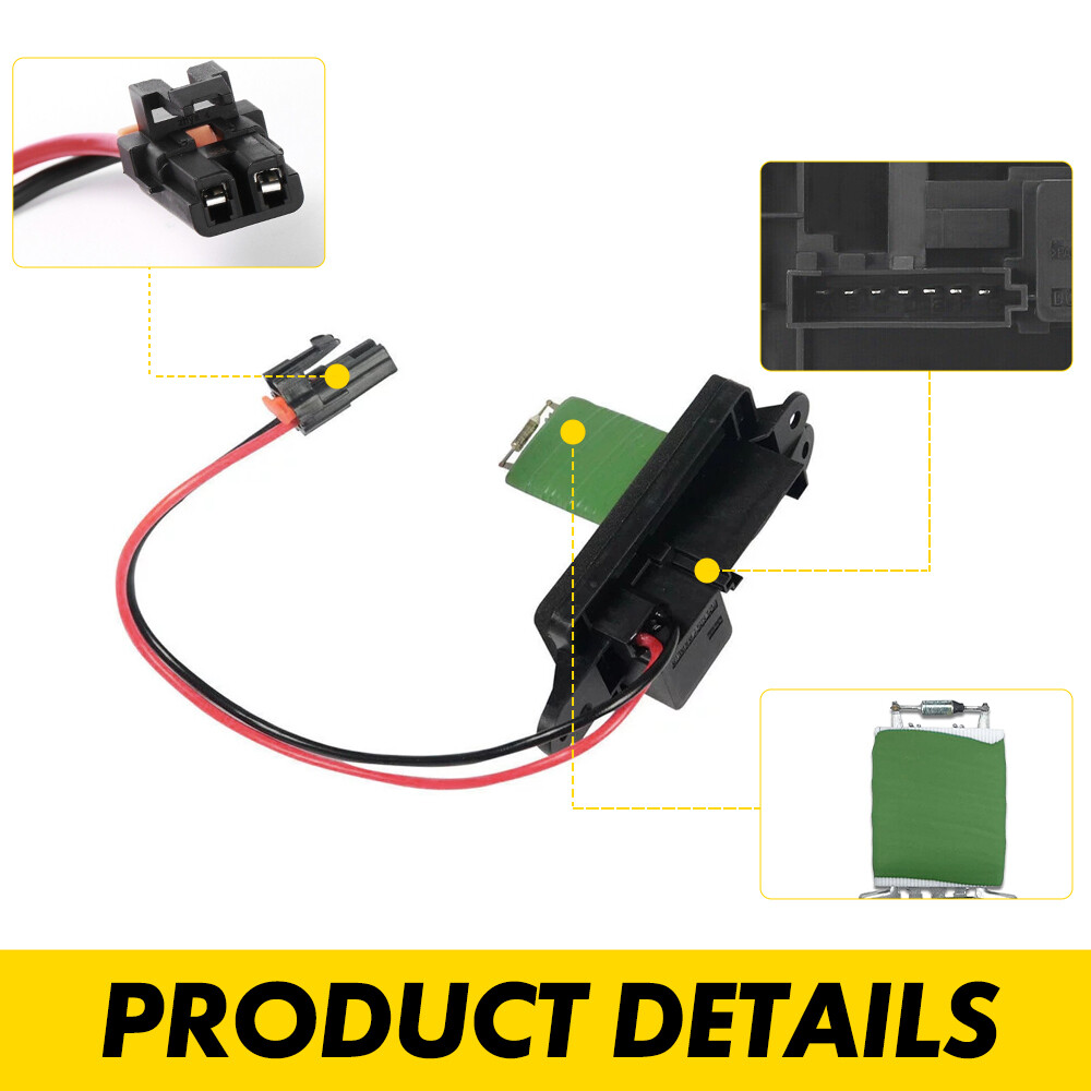 HVAC Heater Blower Motor Resistor Control Module For 2003-2006 Chevy GMC EOA
