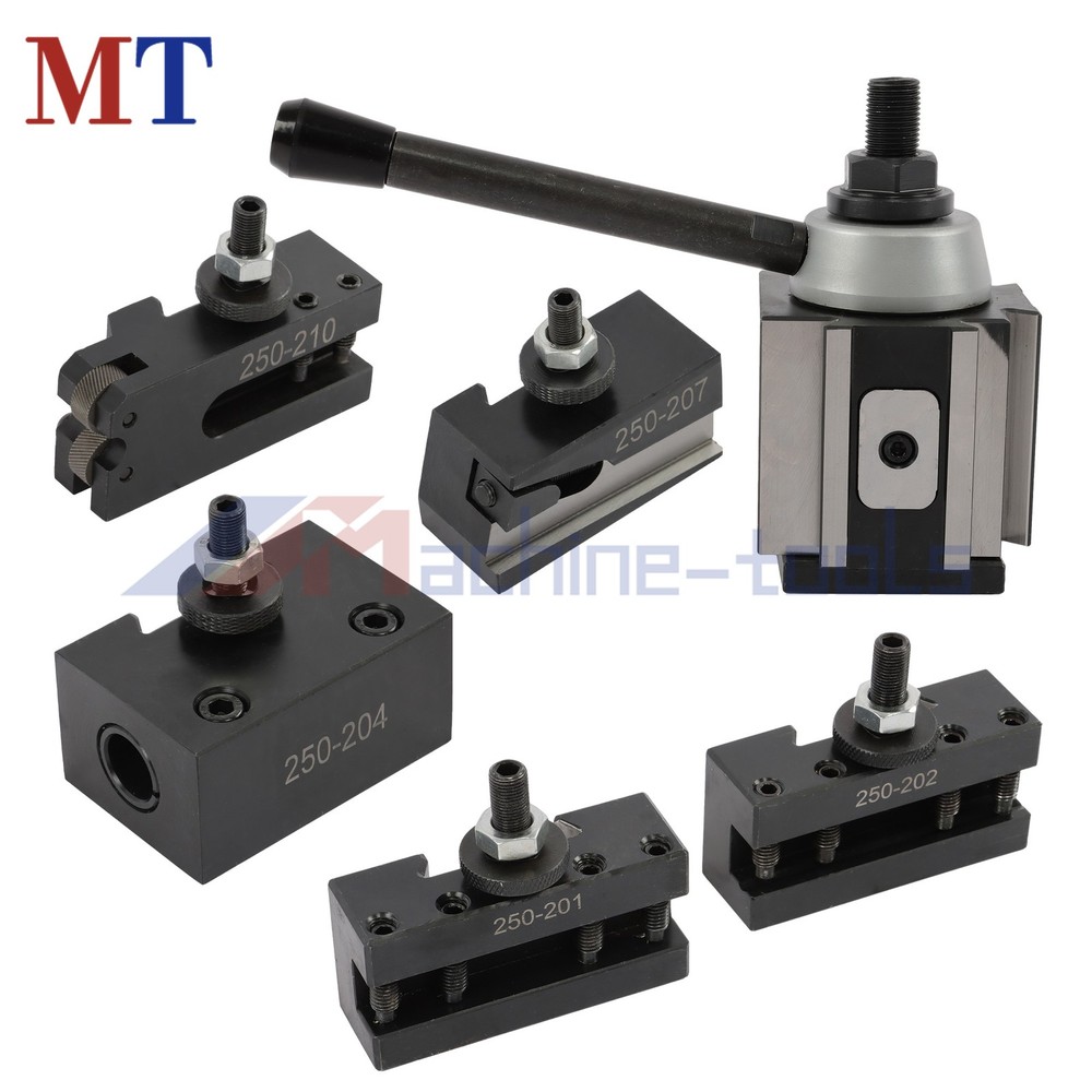Industrial BXA Tool Post Set 250-200 for Precision Lathe Work
