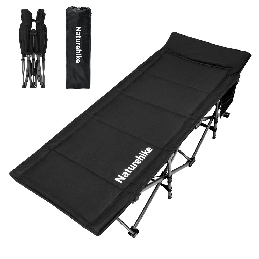 Folding Camping Cot for Adults GoWild Portable Sleeping Cot with Carry Bag Ou...