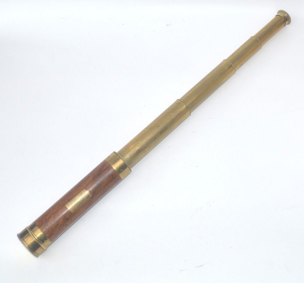 Four draw signed telescope.
