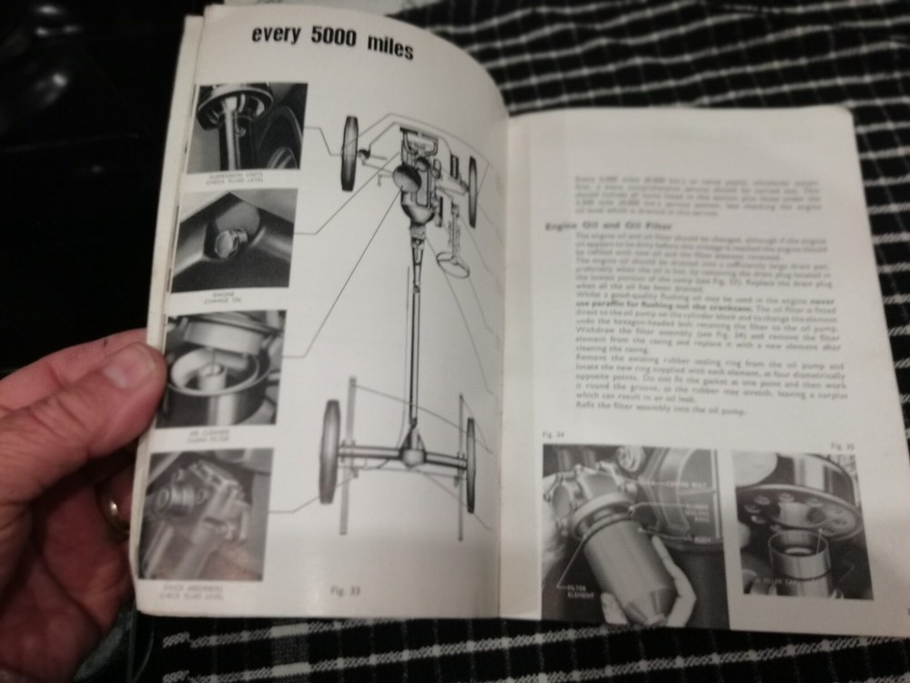 Ford Anglia Van Genuine Operators Manual