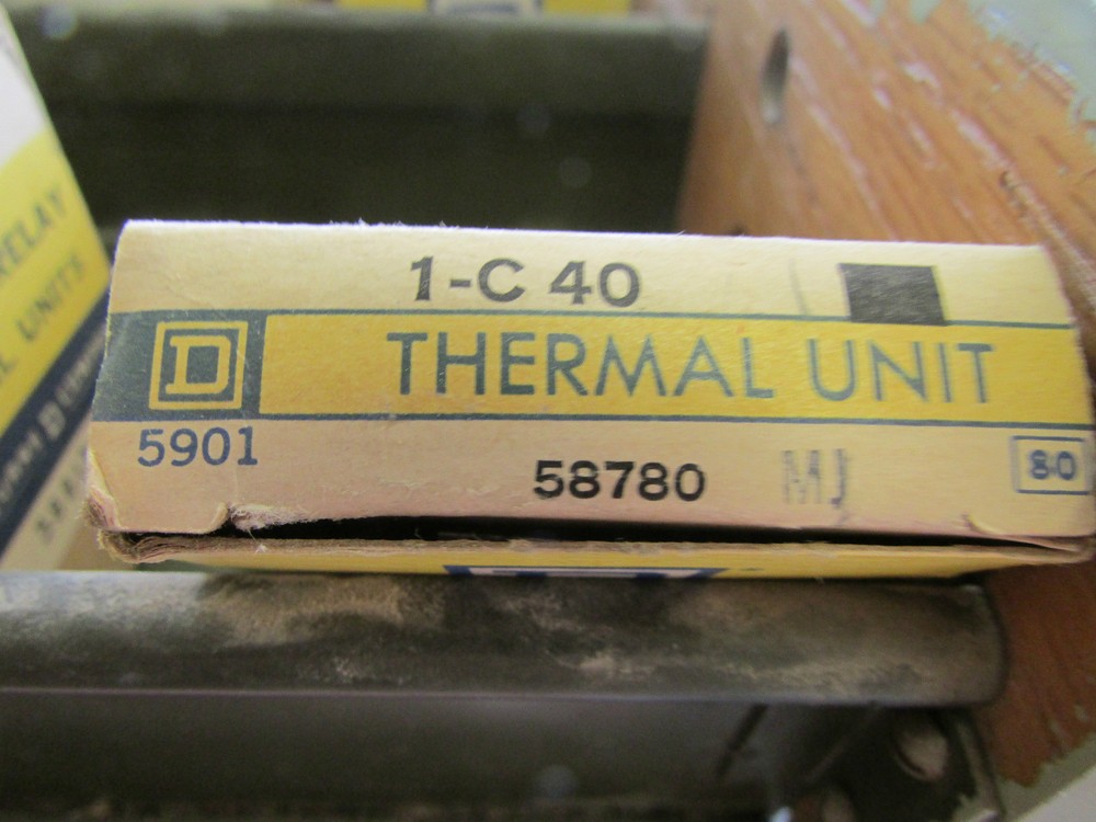 SQUARE D C 40  Thermal Overload Relay Heater Element