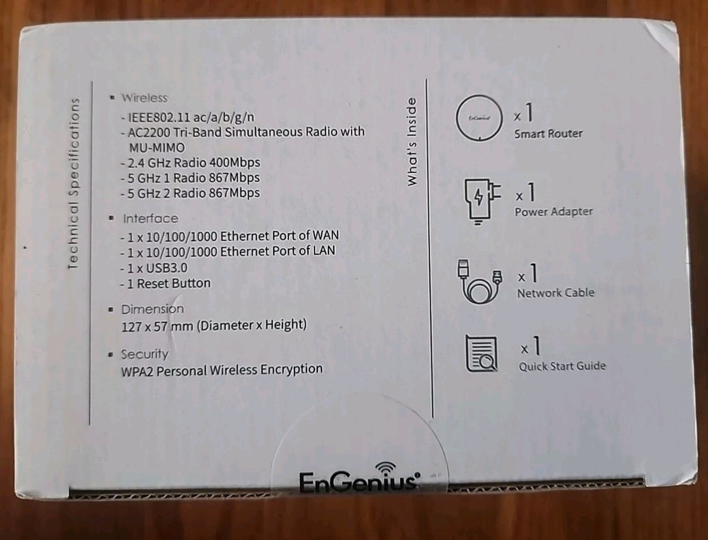 Engenius Smart Mesh Router ESR-580