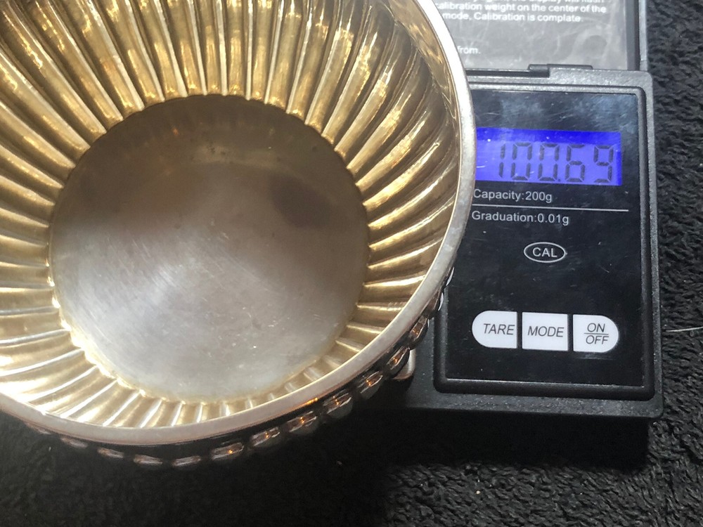 Antique Victorian Sterling Silver Bowl
