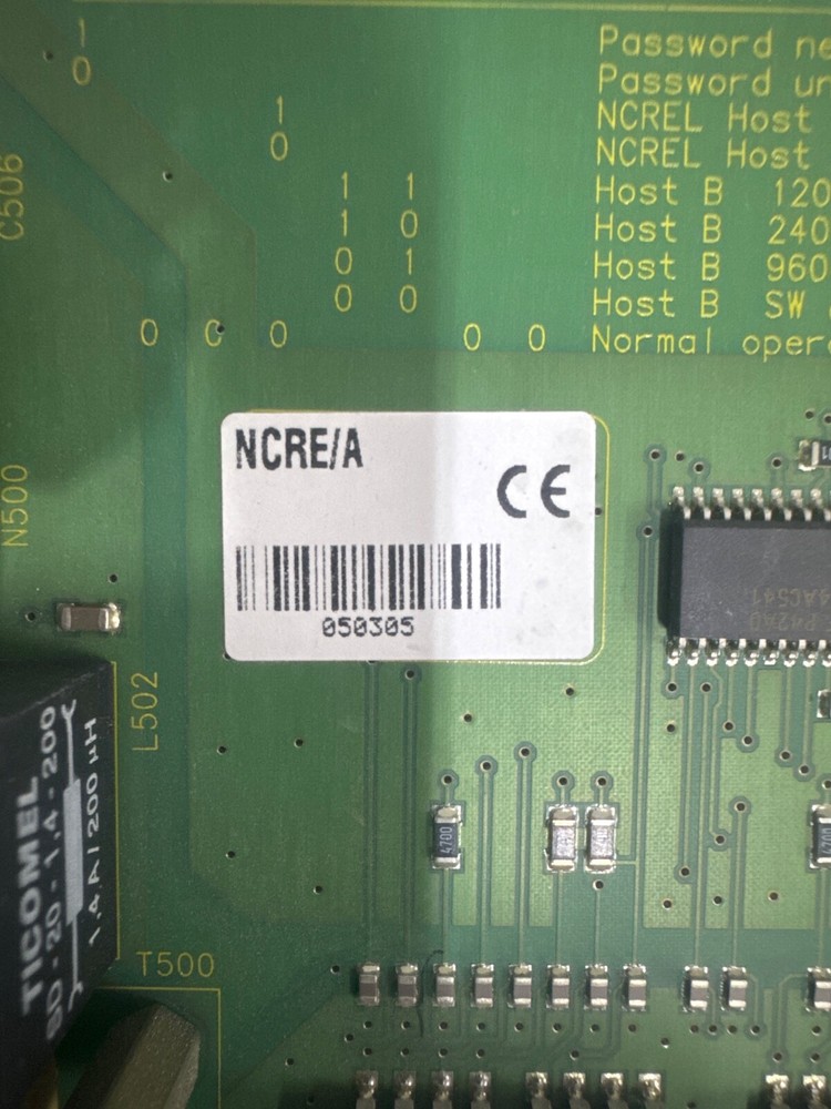 SIEMENS Landis & Staefa NCRS NCRE/A SYSTEM CONTROLLER