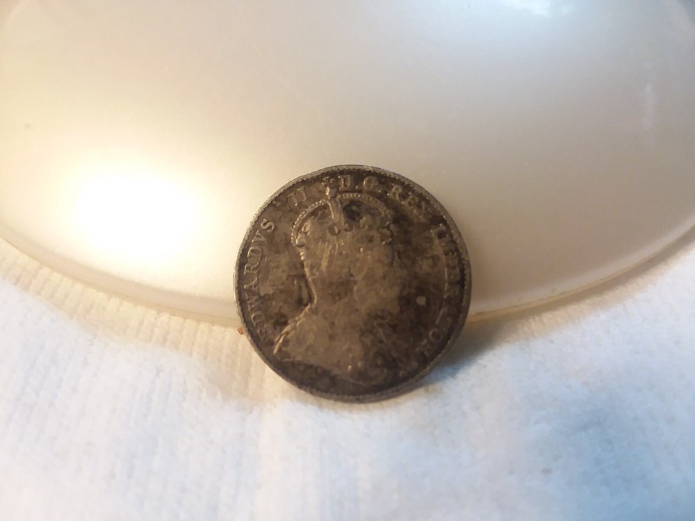 Canada - 1910 Sterling Silver 10 Cents - Edward VII