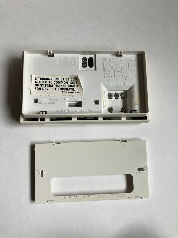 Honeywell 97-5207 REV A Programmable Thermostat